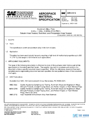 SAE AMS4101C PDF