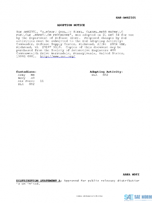 SAE AMS2301H PDF