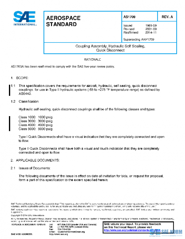 SAE AS1709A PDF