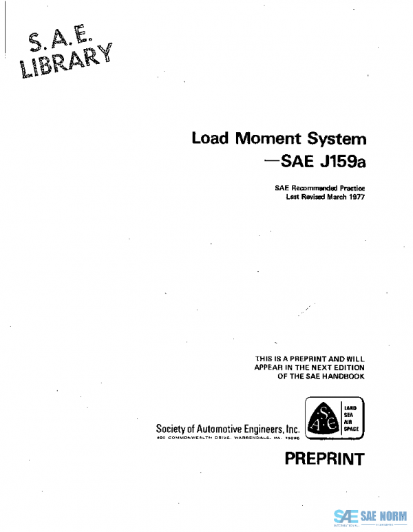 SAE J159A_197703 PDF