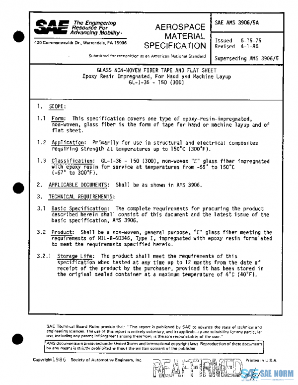 SAE AMS3906/5A PDF