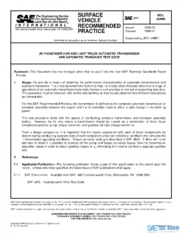 SAE J651_199601 PDF