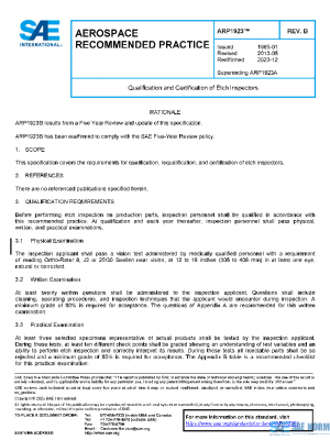 SAE ARP1923B PDF