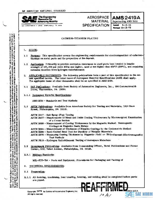 SAE AMS2419A PDF