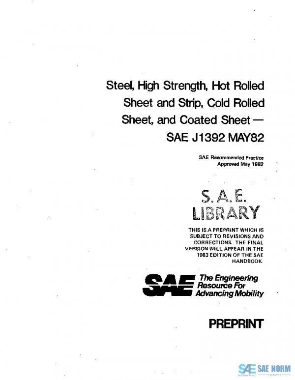SAE J1392_198205 PDF