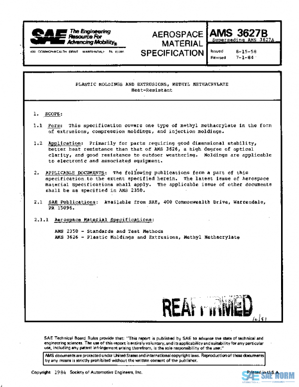 SAE AMS3627B PDF