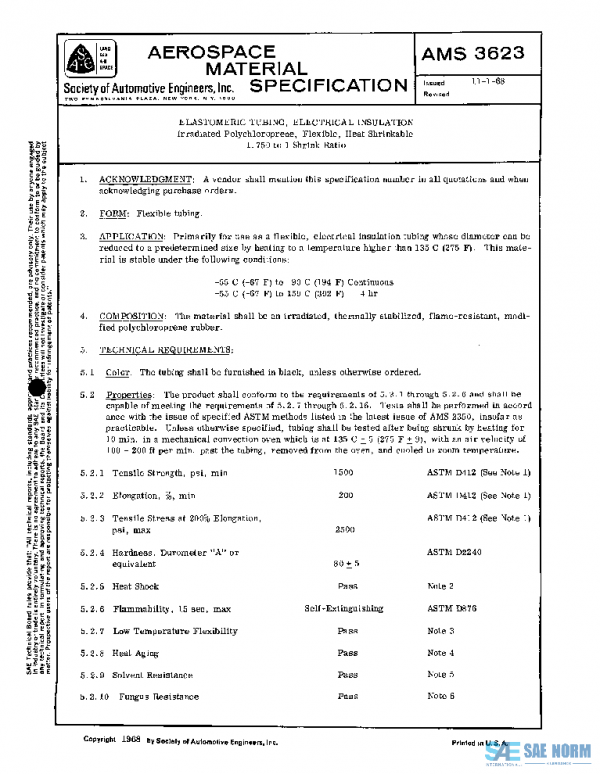 SAE AMS3623 PDF SAE AMS3623 PDF