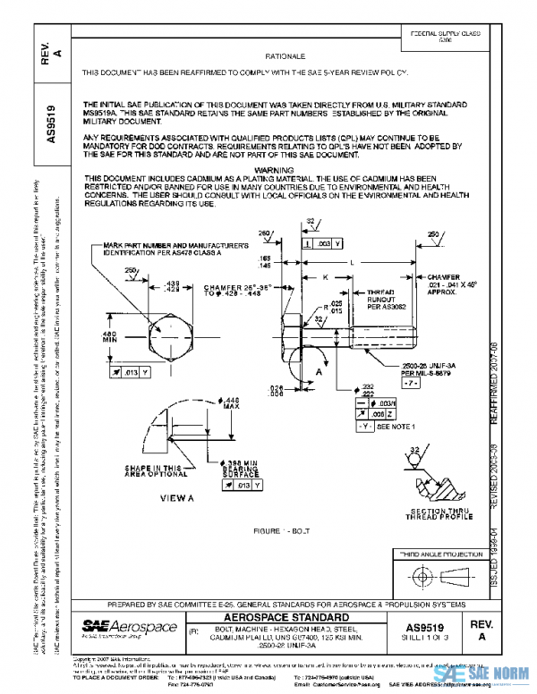 SAE AS9519A PDF