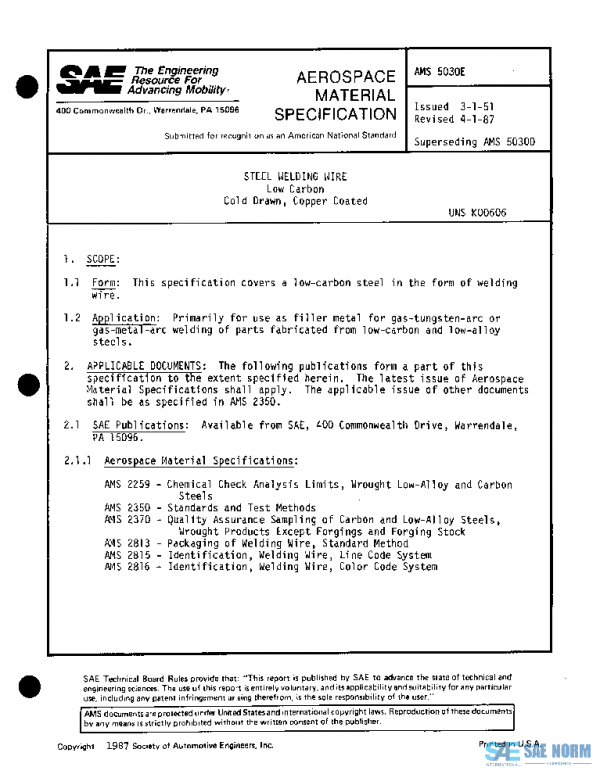 SAE AMS5030E PDF
