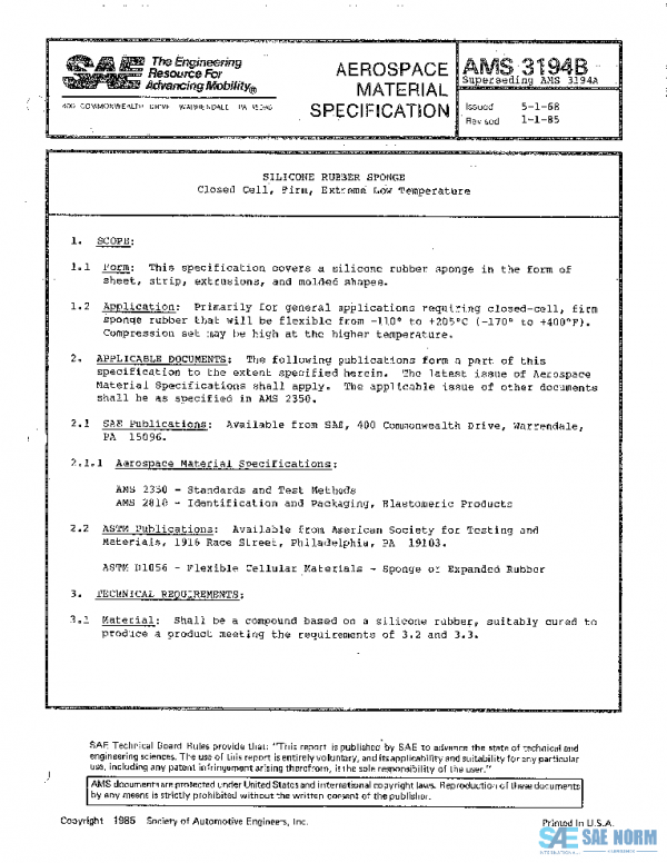 SAE AMS3194B PDF