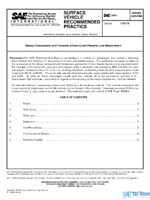 SAE J2453_199908 PDF