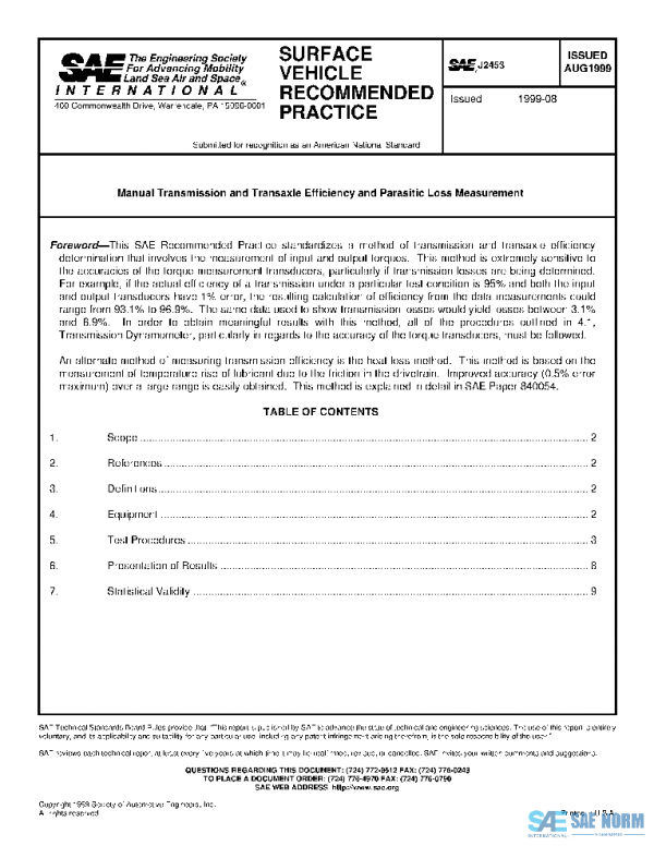 SAE J2453_199908 PDF