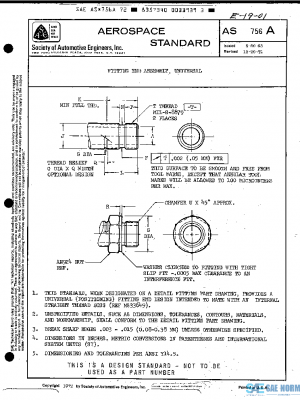SAE AS756A PDF