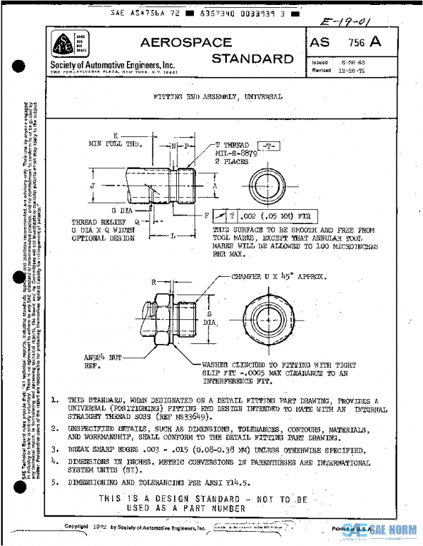 SAE AS756A PDF