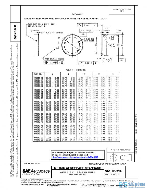 SAE MA4045 PDF