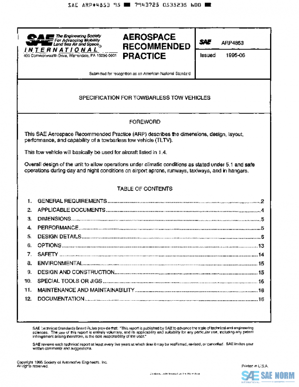 SAE ARP4853 PDF