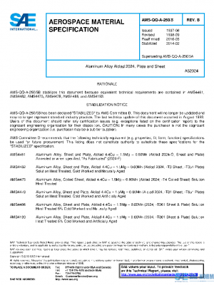SAE AMSQQA250/5B PDF