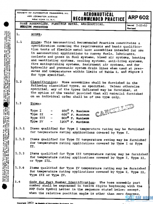 SAE ARP602 PDF