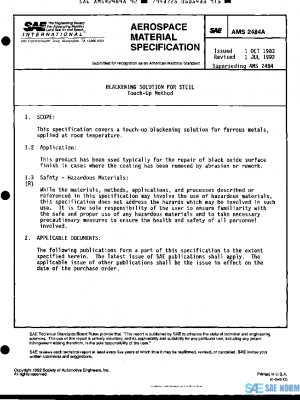 SAE AMS2484D PDF 2026