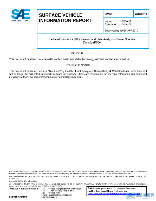 SAE J2556_201408 PDF