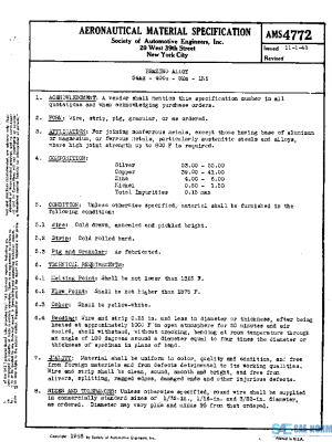 SAE AMS4772 PDF SAE AMS4772 PDF
