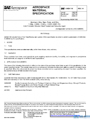 SAE AMS4116H PDF