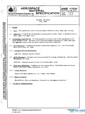 SAE AMS4750B PDF