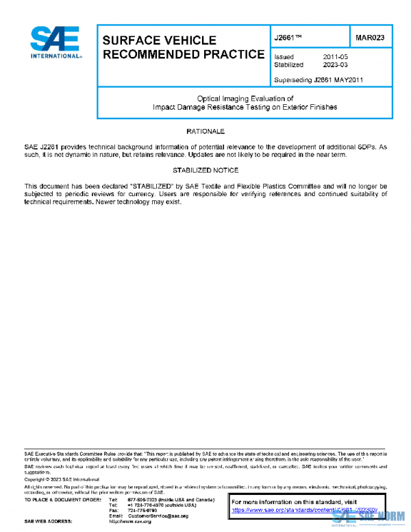 SAE J2661_202303 PDF