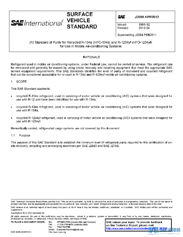 SAE J2099_201204 PDF SAE J2099_201204 PDF
