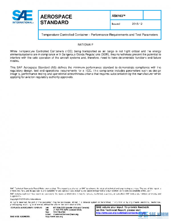 SAE AS6163 PDF SAE AS6163 PDF