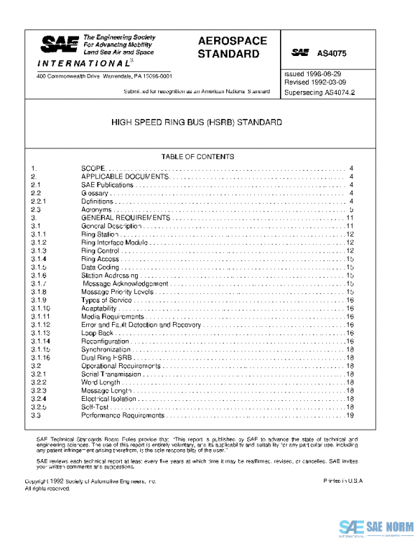 SAE AS4075 PDF