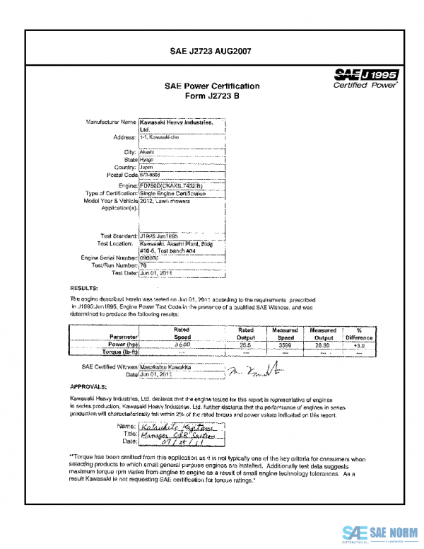 SAE CPKW1_12FD75037 PDF SAE CPKW1_12FD75037 PDF