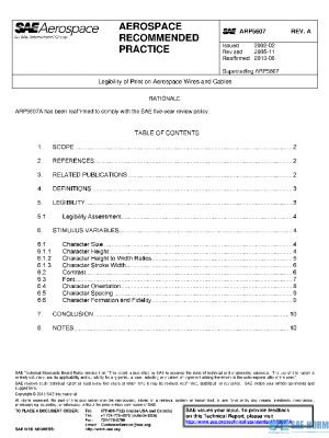 SAE ARP5607A PDF