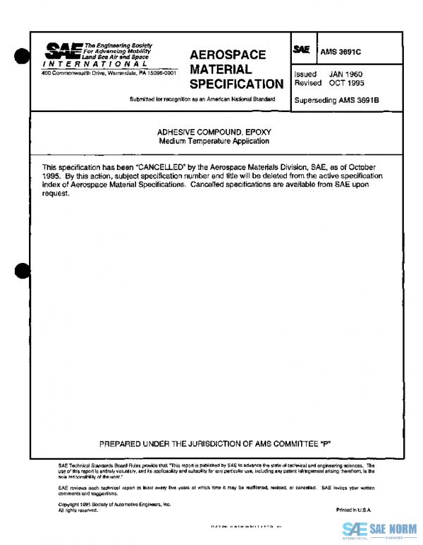 SAE AMS3691C PDF