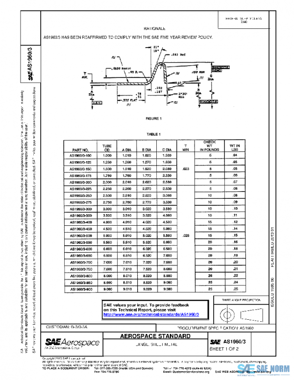SAE AS1960/3 PDF