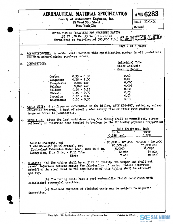 SAE AMS6283 PDF SAE AMS6283 PDF