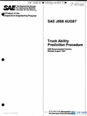 SAE J688_198708 PDF