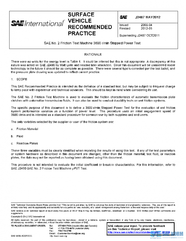 SAE J2487_201205 PDF