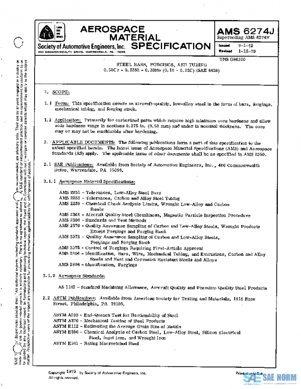 SAE AMS6274J PDF