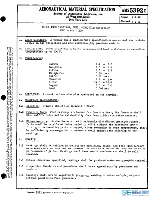 SAE AMS5392C PDF SAE AMS5392C PDF