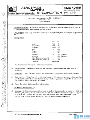 SAE AMS4916B PDF
