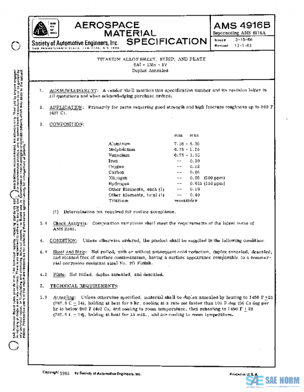 SAE AMS4916B PDF