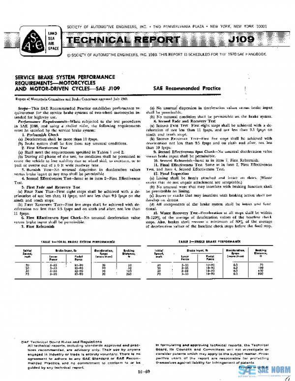 SAE J109_196907 PDF