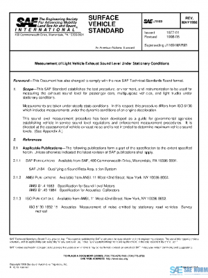 SAE J1169_199805 PDF