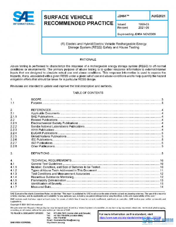 SAE J2464_202108 PDF