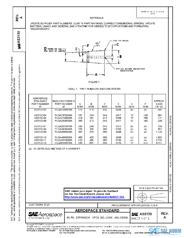 SAE AS3130A PDF
