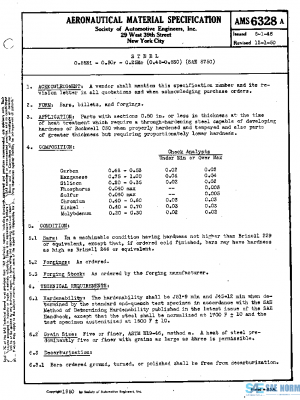 SAE AMS6328A PDF SAE AMS6328A PDF