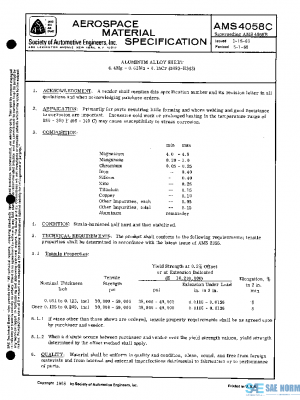 SAE AMS4058C PDF