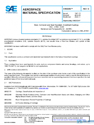 SAE AMS5354G PDF