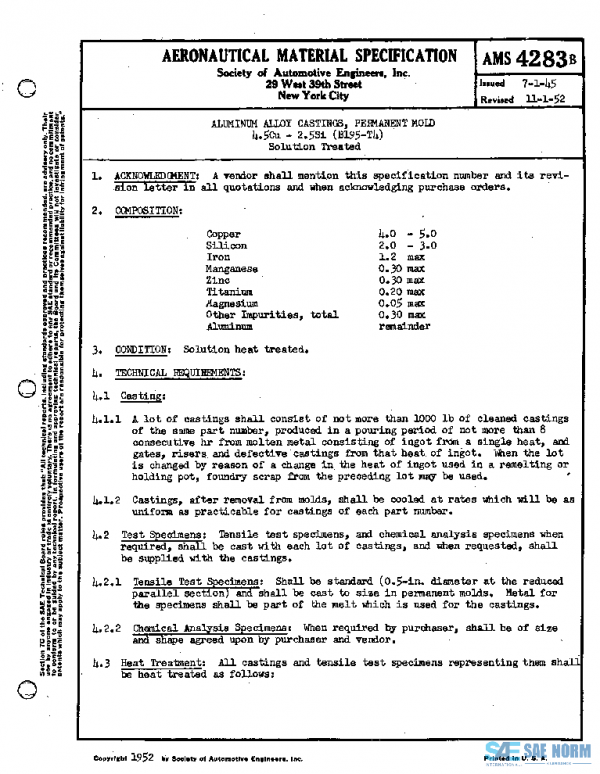 SAE AMS4283B PDF SAE AMS4283B PDF